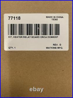 Watkins hot springs 77118 heater relay board Orca Dim/exp Rev D
