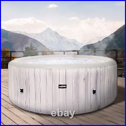 Wave Atlantic 2 to 4 Person Inflatable Hot Tub Spa with Filter & Cover (Used)