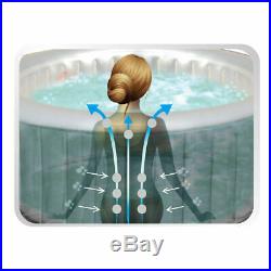 Whirlpool In-Outdoor Pool Wellness Heizung Massage aufblasbar MSpa 158x158cm 1