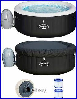 Whirlpool aufblasbar Bestway Spa 2-4 Personen Massage Spa Pool 180 x 66 cm