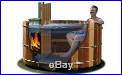 Wood Hot Tub With Internal Heater 18 KW