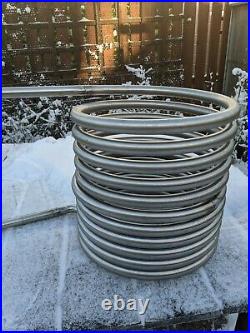 XL stainless steel heater coil 12 metre tube for x-large wood-fired hot tubs