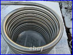 XL stainless steel heater coil 12 metre tube with 2 metres of heat-resist hose