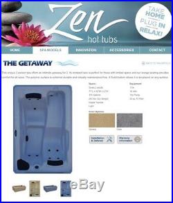 Zen Hot Tub Spa USA built 2 Seater Low Run Costs Free Delivery